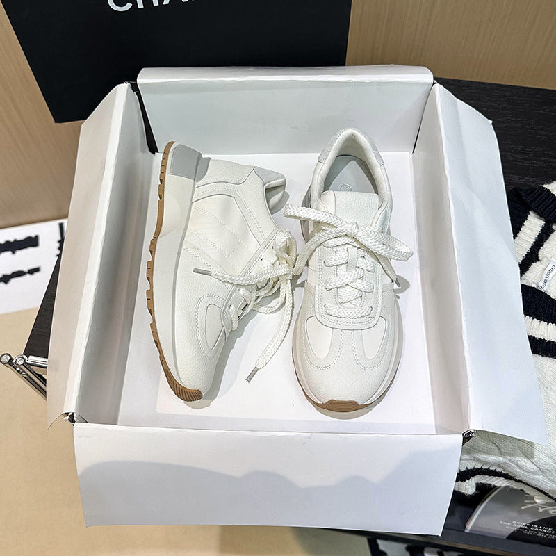 Women's Small Size Platform German Training Soft Bottom Comfortable Breathable With Women's Board Shoes