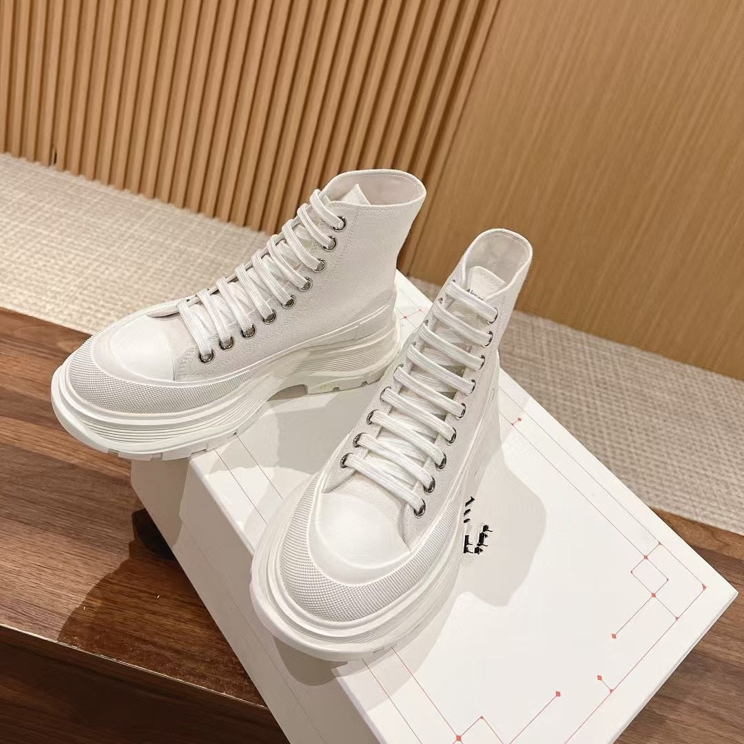 Women's Mcqueen For Height Increasing Insole Versatile Platform Couple Dad Women's Casual Shoes