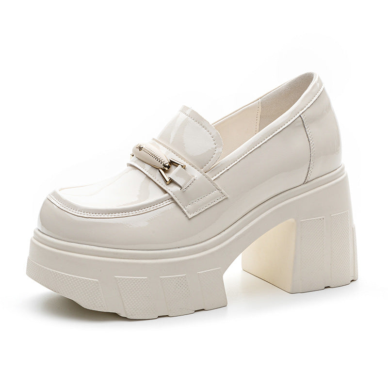 Women's Single-layer Thick-soled Muffin Commuter Small Height Increasing Women's Shoes