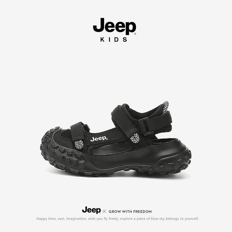 Children's Wading Soft Bottom Upstream Closed Toe Kid's Sandals