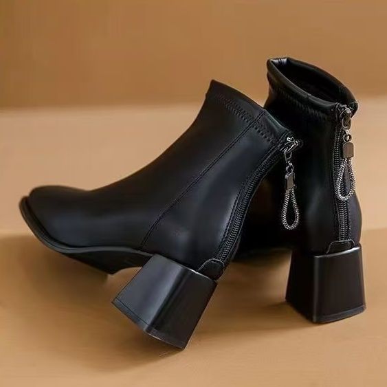 Soft Short With Veet Ankle Female Boots