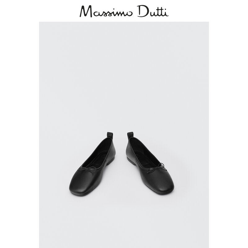 Women's Low-cut Bow Pumps Flat Ballet Women's Casual Shoes