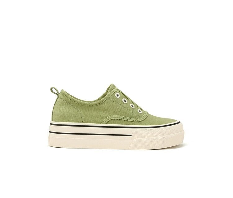 Women's Increasing Crescent Moon Lazy Two-way Strap Women's Casual Shoes