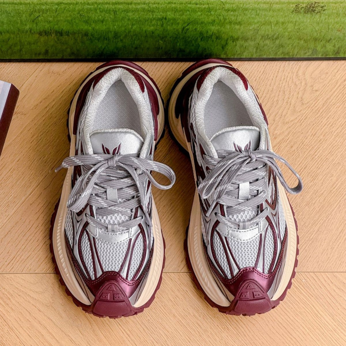 Women's & Men's Version Of Sports Dad Retro Panda Sneakers