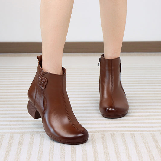 Women's Bottom Surface Medium Chunky Ethnic Style Casual Shoes