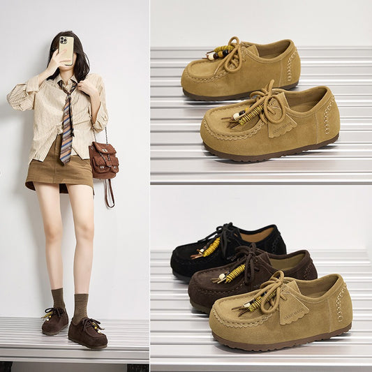 Women's Bottom Height Increasing Insole All-inclusive Autumn Kangaroo Ugly Cute Boots