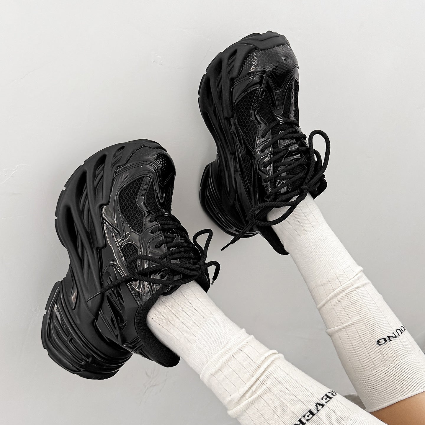Women's & Men's Dad Invisible Hidden Platform Heighten Couple Men's Casual Shoes