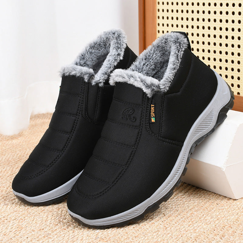 Women's & Men's Veet Thermal Thickening Traditional Cotton Short Women's Shoes