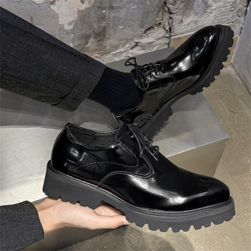 Men's Leisure Commute Interview High-grade Wedding Bridegroom Men's Business Leather Shoes
