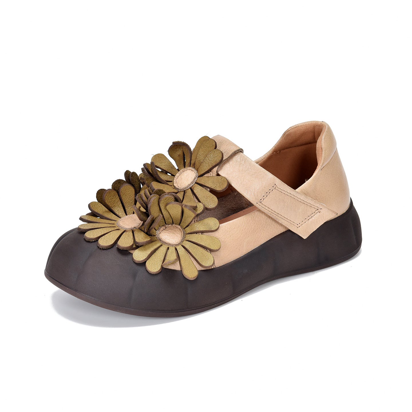 Women's Shape With Toe Box Flat Spring Women's Casual Shoes