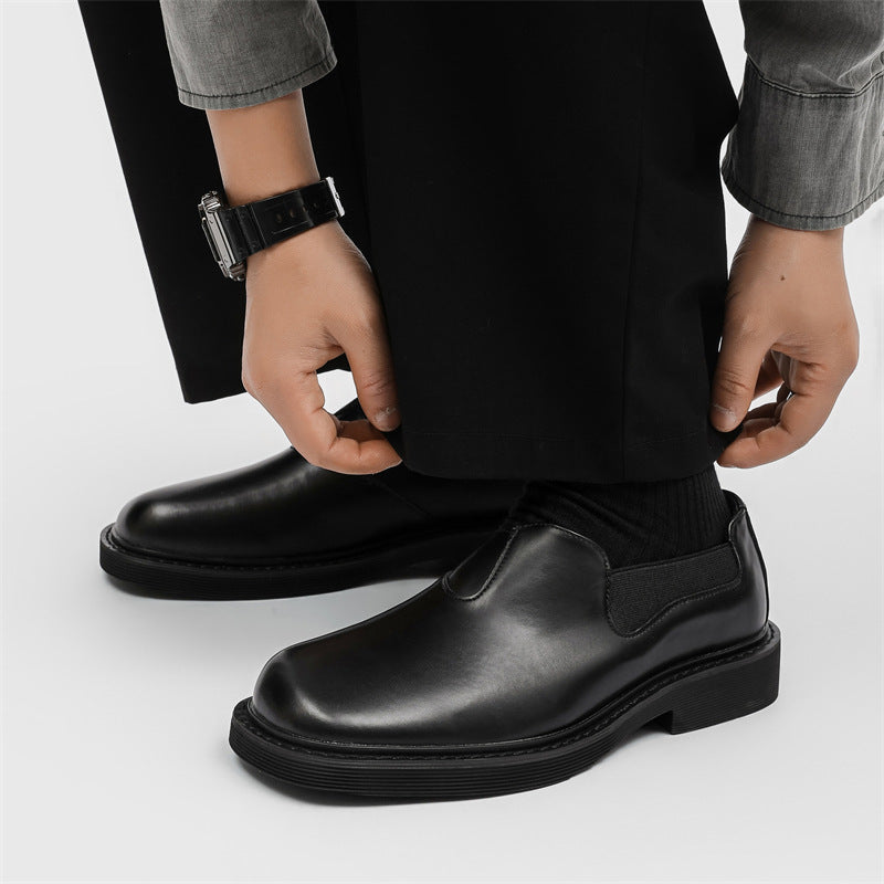 Men's Invisible Height Increasing Business Commute Trendy Wild Retro Men's Shoes