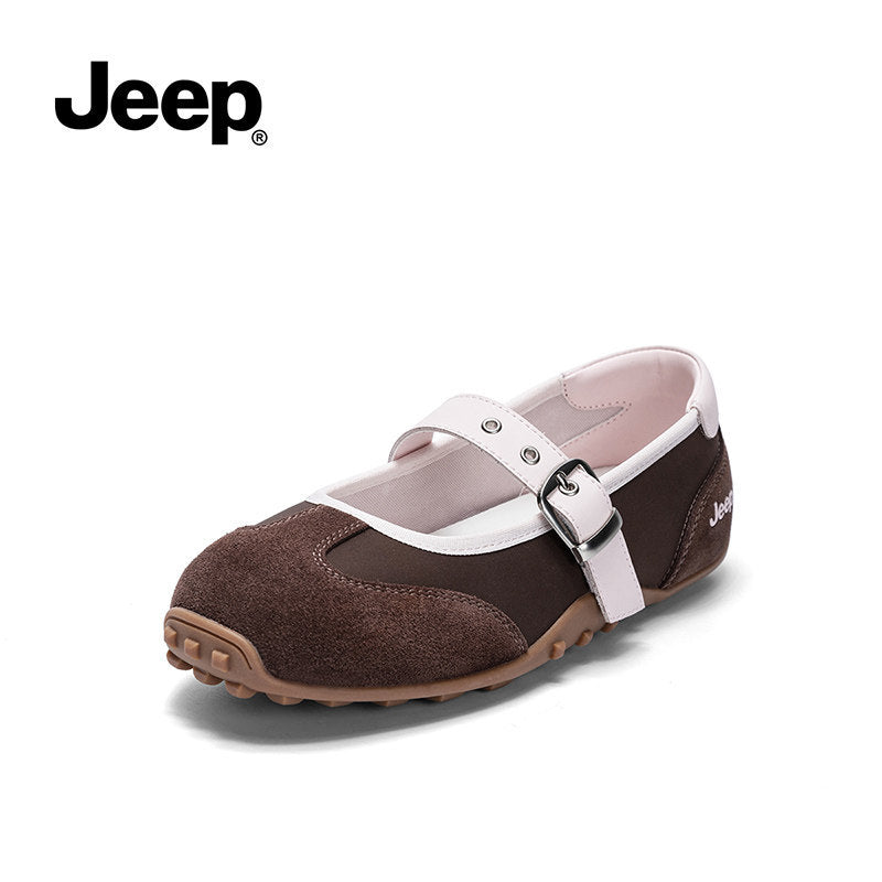 Women's Jeep French Style Mary Jane Lightweight Women's Casual Shoes