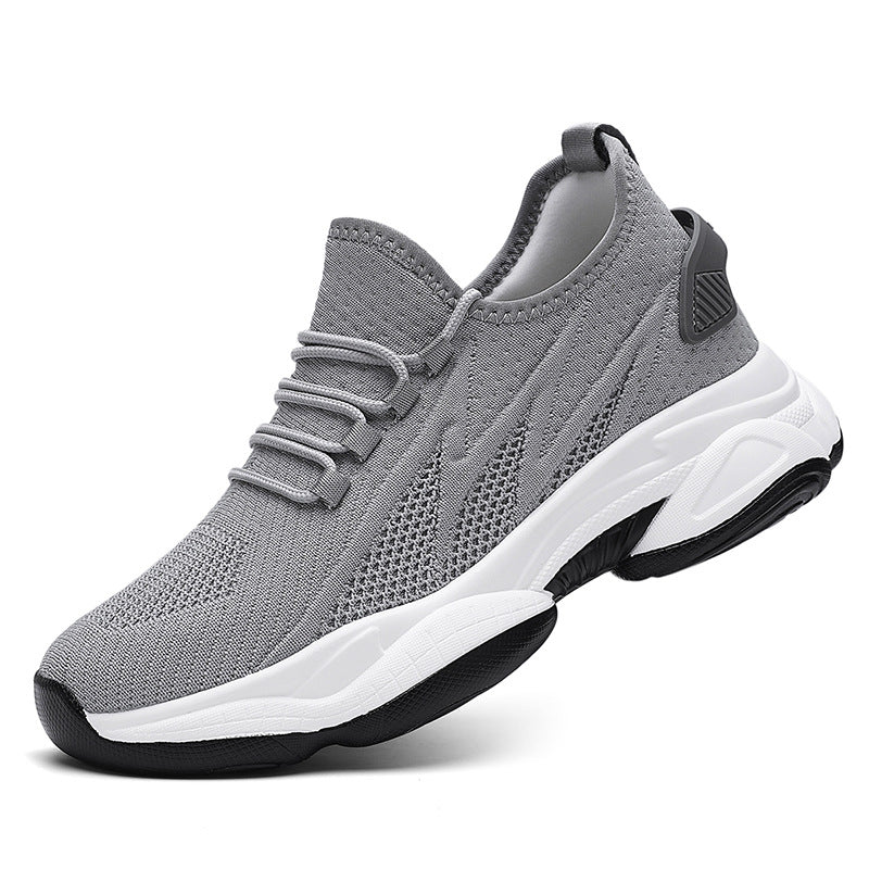 Invisible Height Increasing Insole Trendy Breathable Popular Mesh Sneakers
