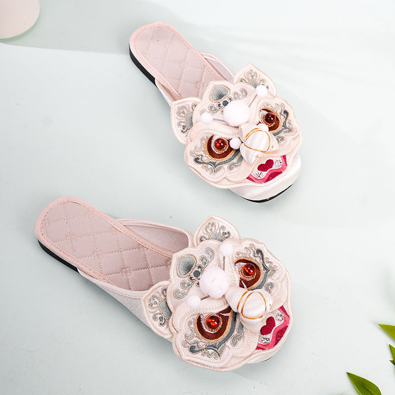 Women's Chinese Ethnic Style Retro Home Comfortable Sandals