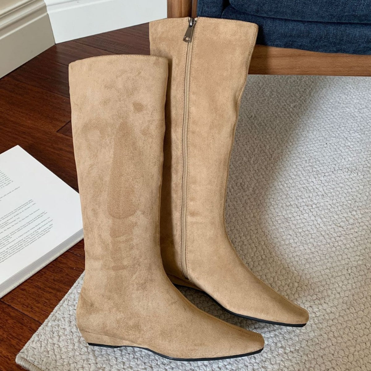 Long Female Below The Knee Tall Boots