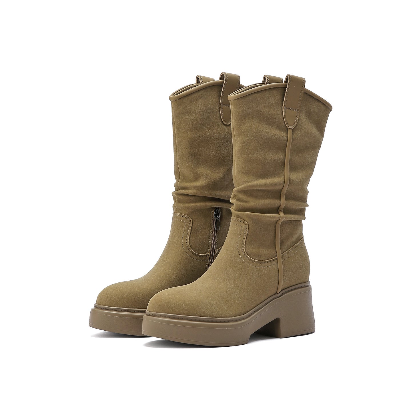Women's Autumn Western Cowboy Pointed Toe Hidden Boots