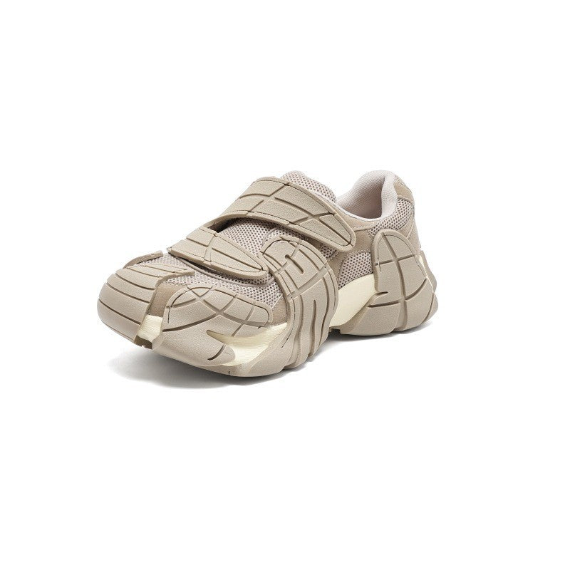 Women's European Goods Personality Octopus Dad Spring Velcro Niche Sneakers