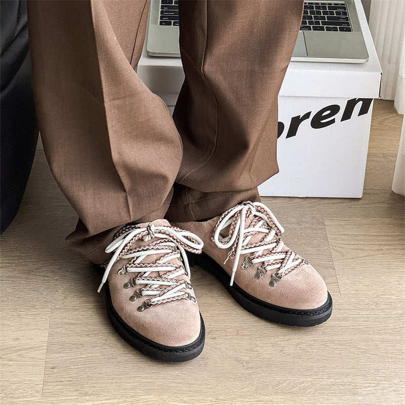 Men's Niche Derby Personalized British Style Autumn Casual Shoes