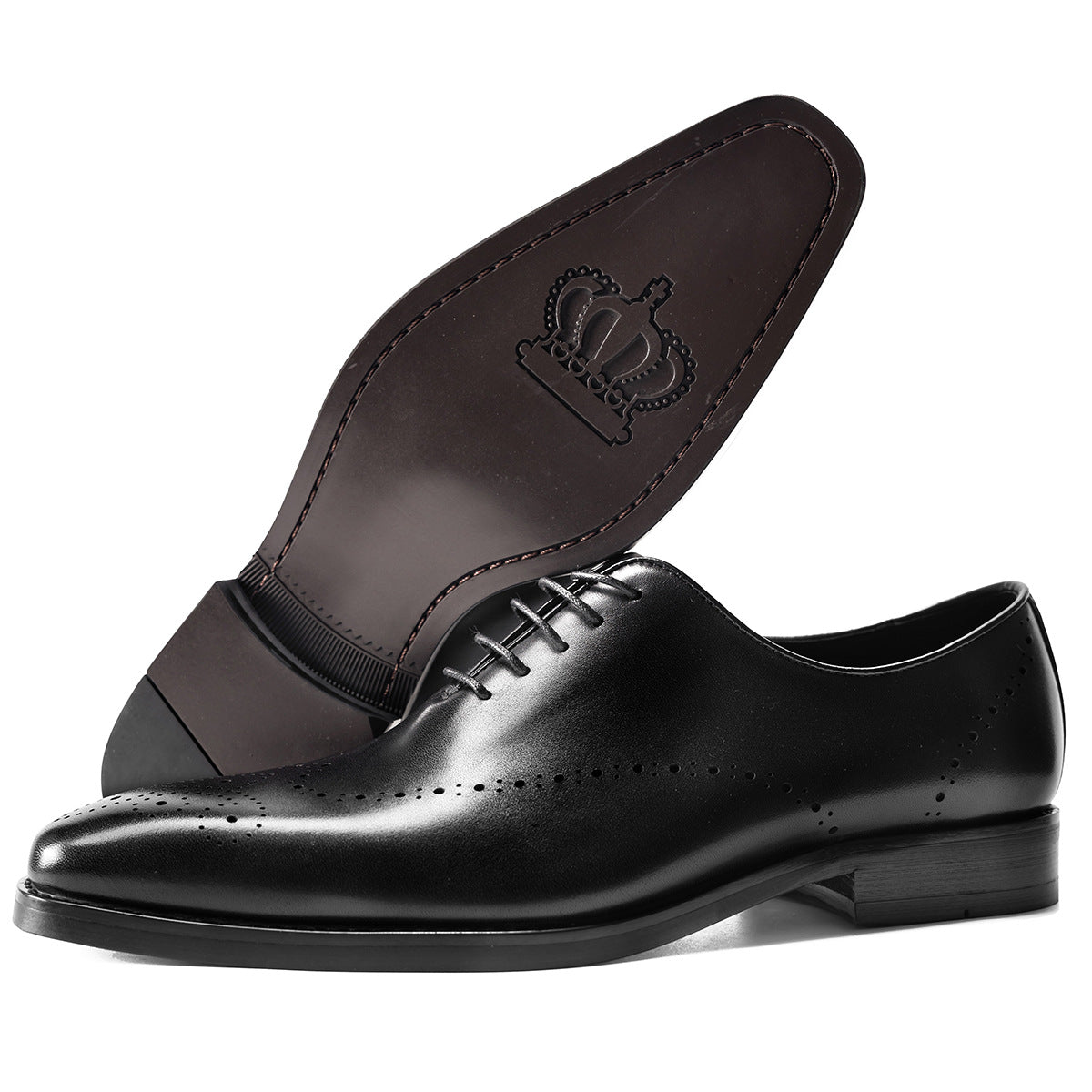 Men's Style Formal Wear Top Layer Cowhide Men's Business Leather Shoes