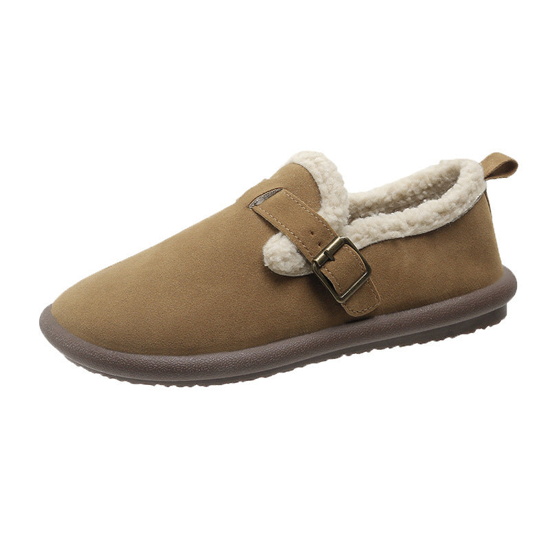 Women's Outdoor Slip-on Lofter Flat Winter Fashion Women's Shoes