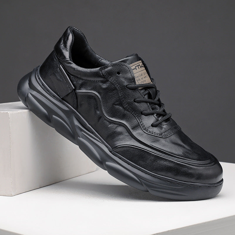Men's Light Bottom Online Genuine Hand Grip Pattern Comfortable Men's Casual Shoes
