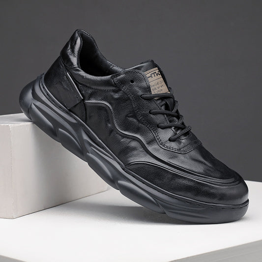 Men's Light Bottom Online Genuine Hand Grip Pattern Comfortable Men's Casual Shoes