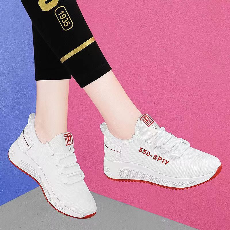 Women's & Men's Cloth Flat Pumps Leisure Mesh Surface Breathable Sneakers