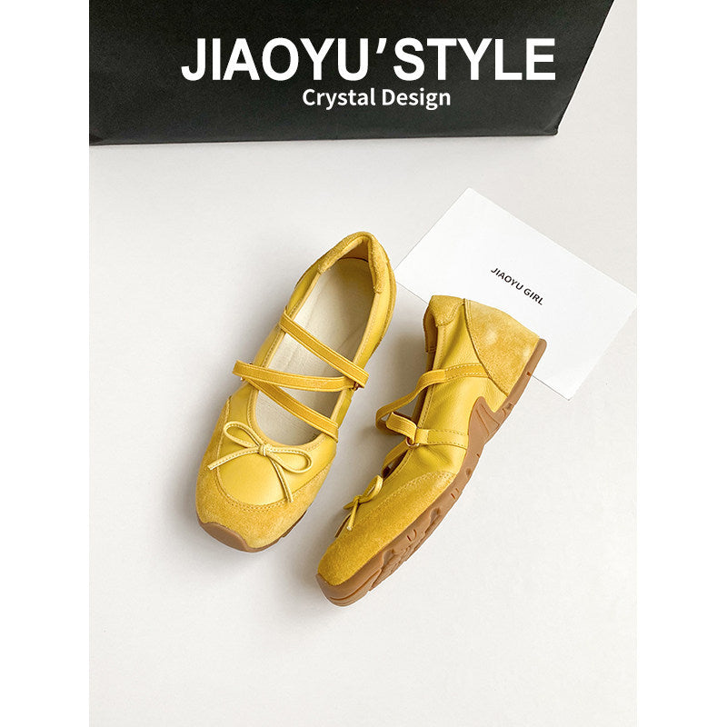 Shallow Mouth Pumps Female Summer Bow Women's Casual Shoes