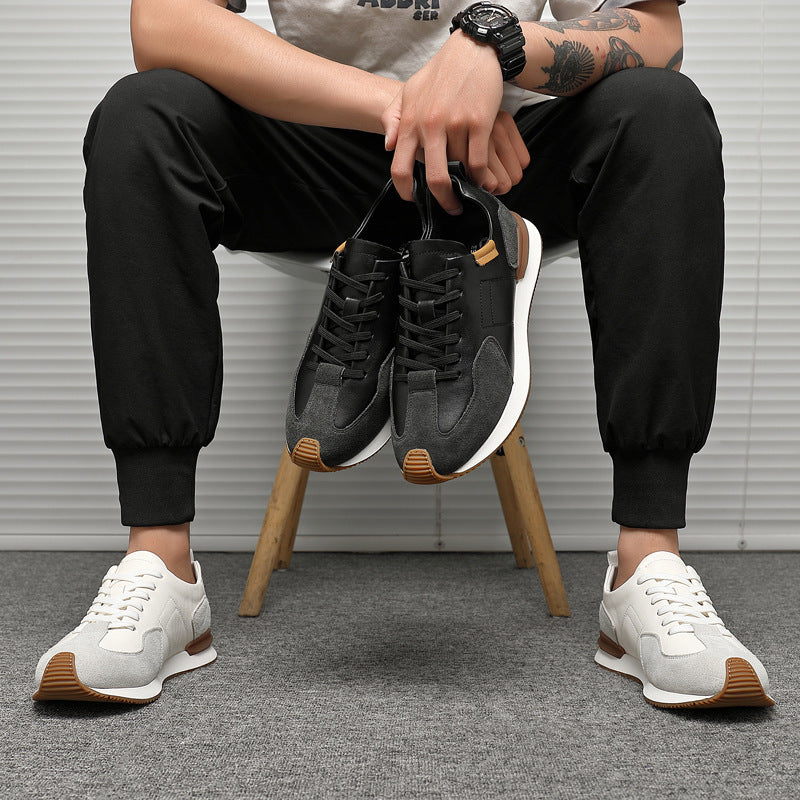Men's Breathable Versatile Cortez Fashion British White Sneakers