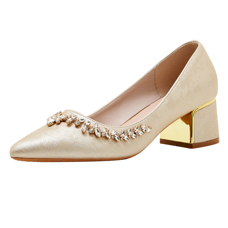 Large Size Plus Sizes Mother-in-law Wedding Banquet Bridal Heels