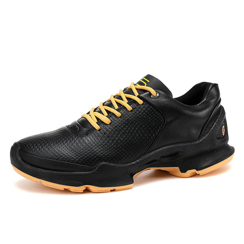 Women's & Men's Top Layer Cowhide Breathable Lightweight Exercise Week Men's Sports Shoes