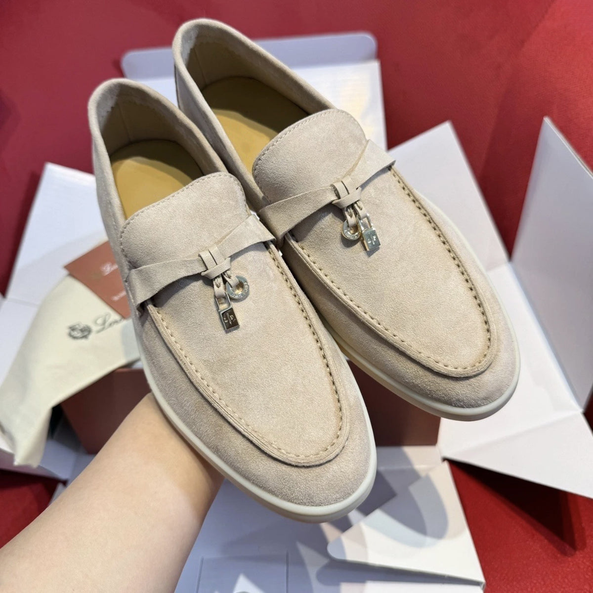 Women's Old Money Style Genuine High-grade Slip-on Flat Loafers