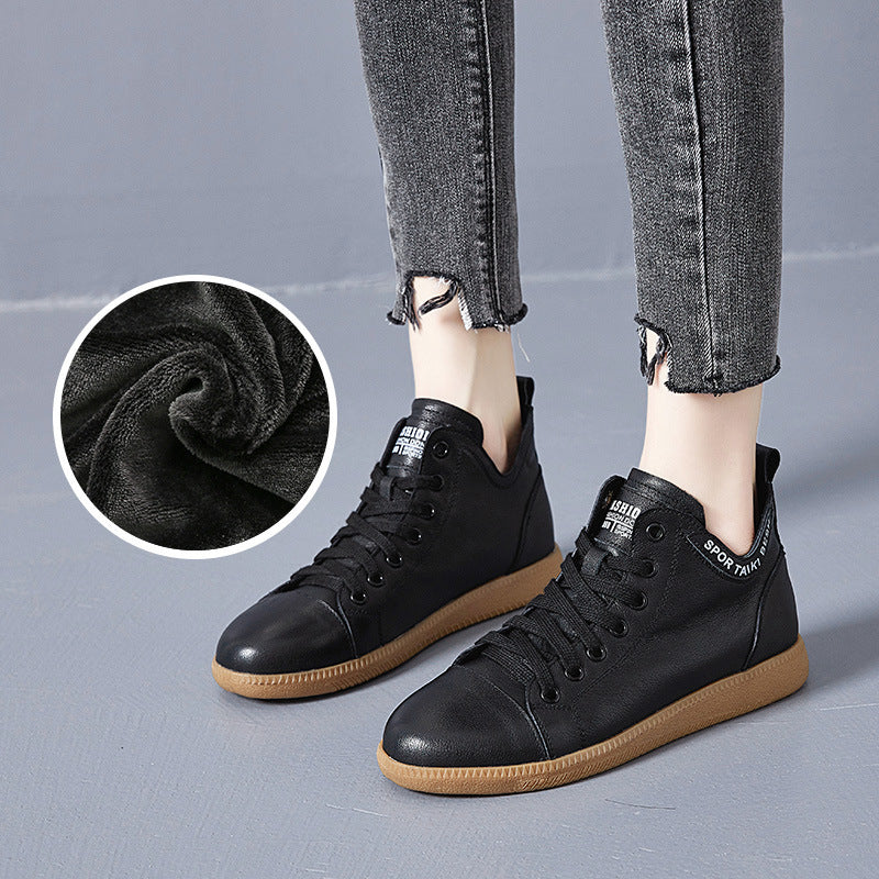 Women's Slip-on Tendon Bottom White Version Soft Sneakers