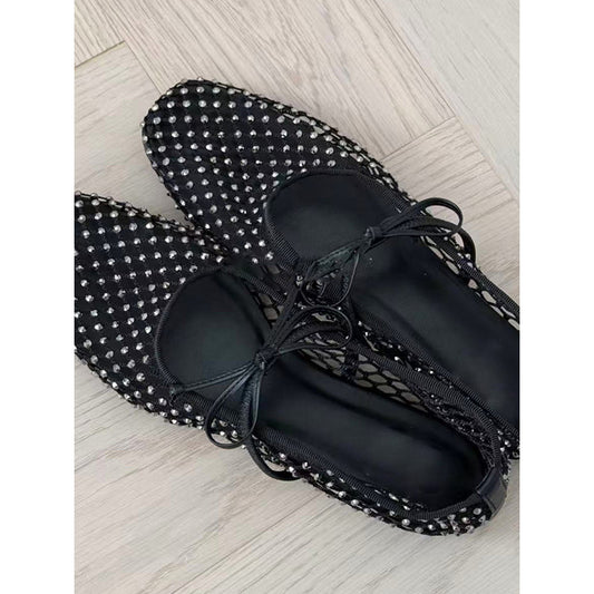 Mesh Mary Jane Female Summer Ballet Flat Women's Fashion Shoes