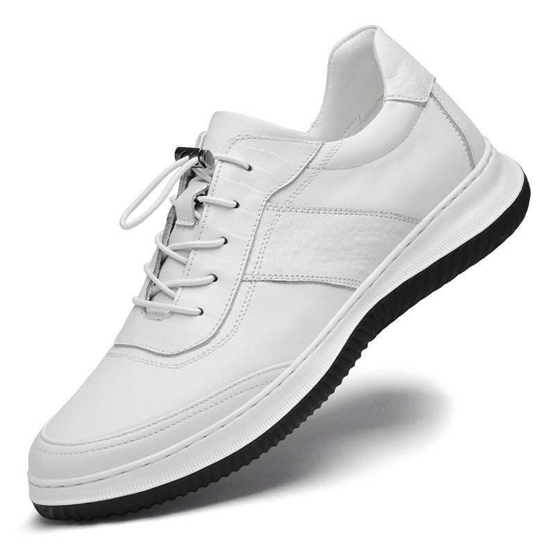 Men's First Layer Cowhide High-grade Comfortable Lightweight Indoor Men's Casual Leather Shoes