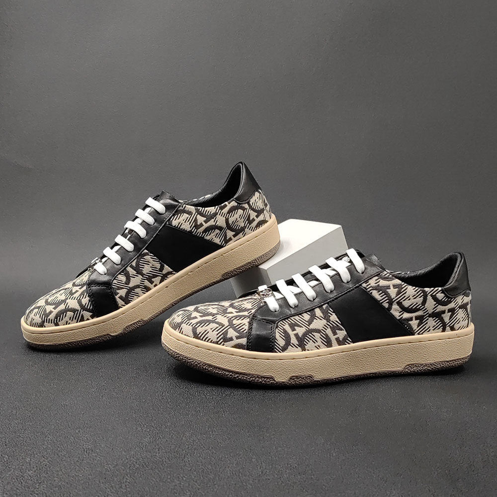 Men's Fashionable Genuine Boys Trendy Light Luxury Men's Board Shoes