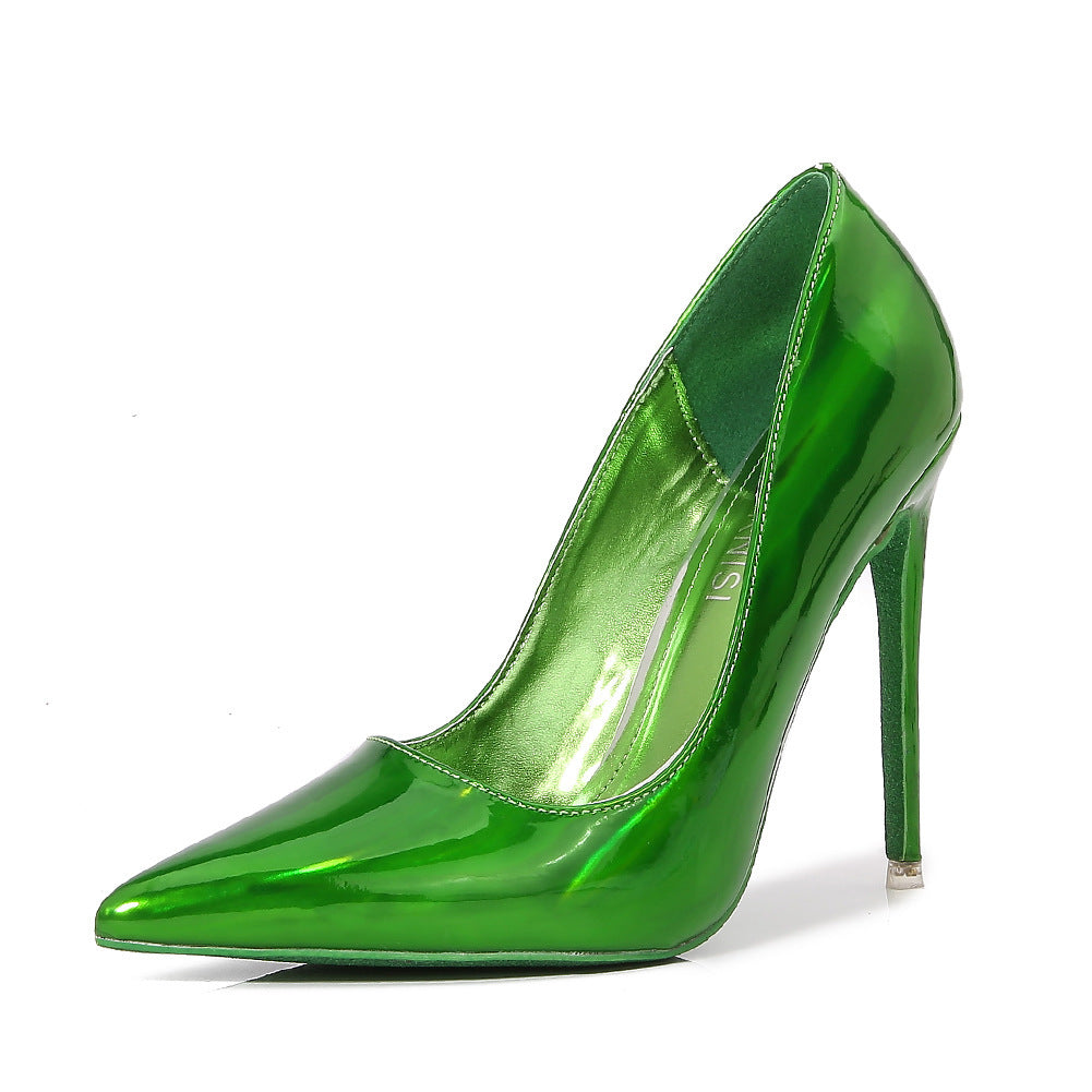 Adult Wedding Princess Elegant Pointed Stiletto High Heels