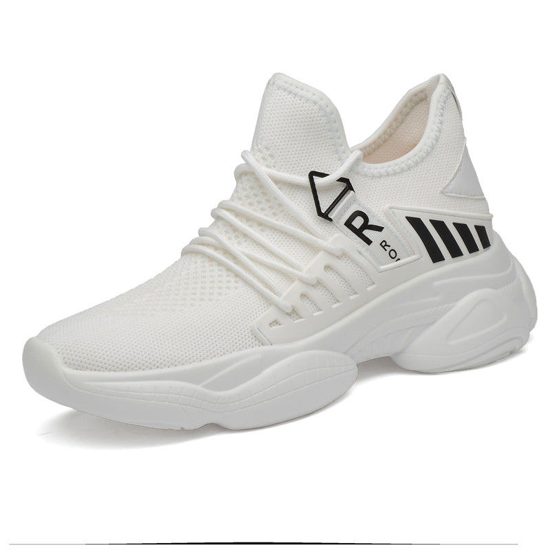 Men's Summer Elevator Mesh Invisible Height Increasing Men's Shoes