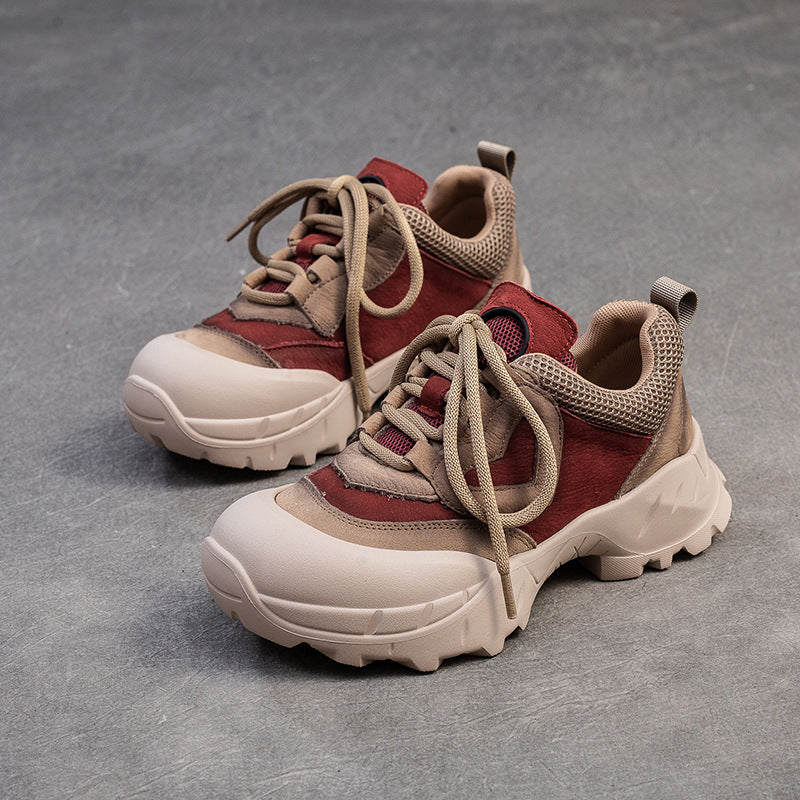 Women's Fashion Sports Mesh Pumps Comfortable Platform Casual Shoes