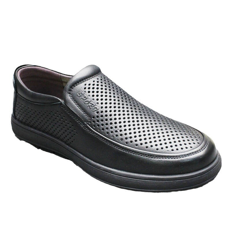 Men's Cool Tube Single Summer Business Formal Leather Shoes