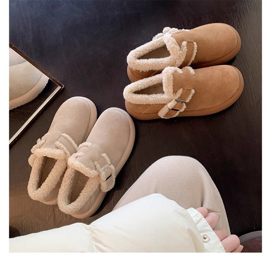 Mom Warm With Veet Platform Cotton Snow Boots