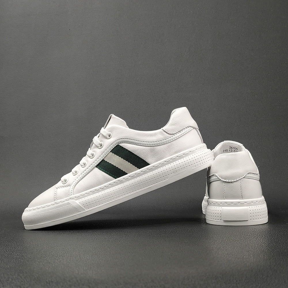 Men's White Trendy Light Luxury Lazy Men's Shoes
