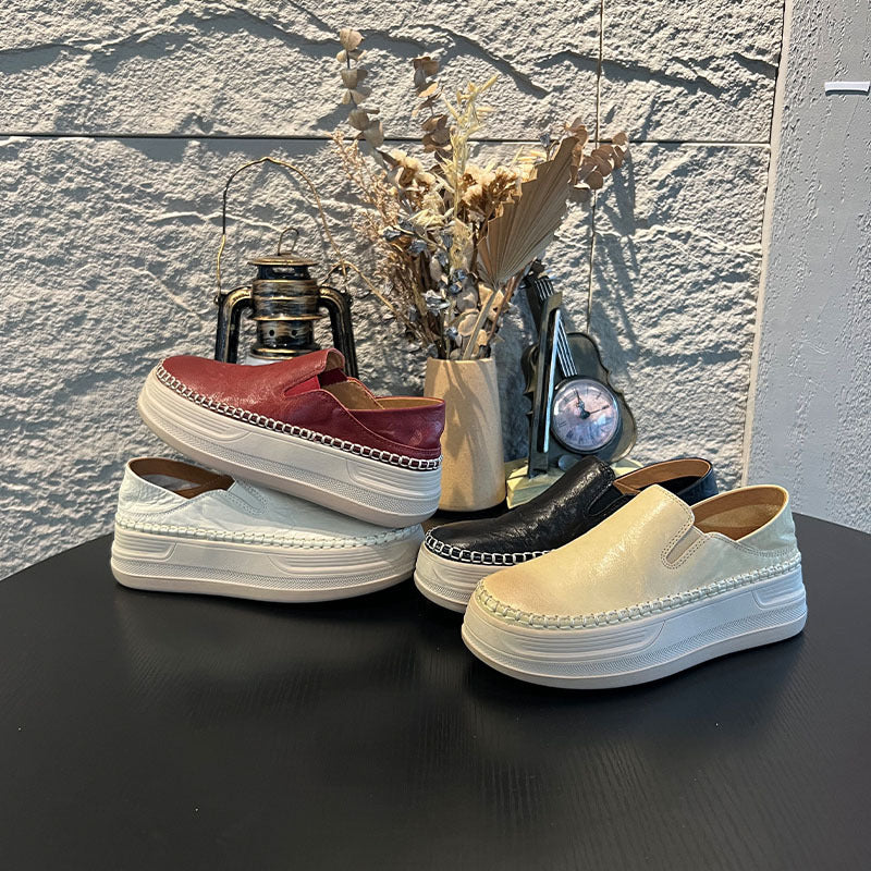 Women's Two-way Wear Slip-on Pumps Spring Platform Women's Fashion Shoes