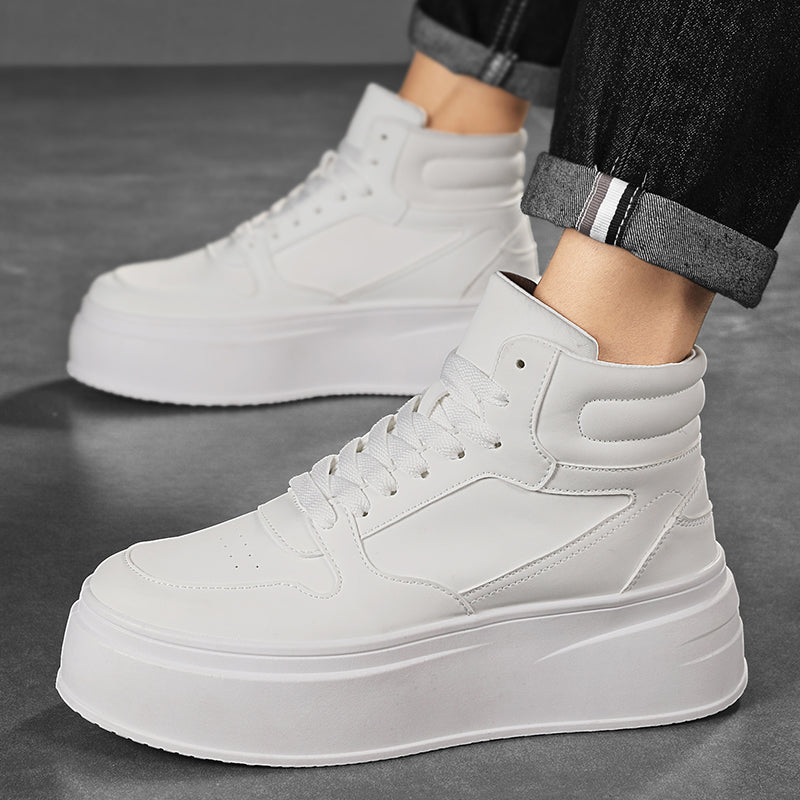 Men's Invisible Height Increasing Insole Board Elevator Platform Men's Sports Shoes