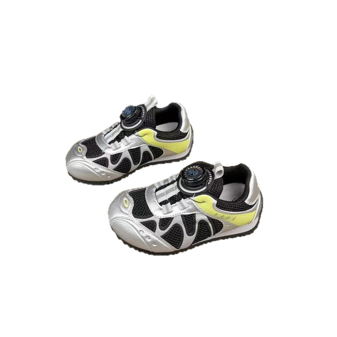 Men's & Children's Mesh Running Knob Children's Sports Shoes