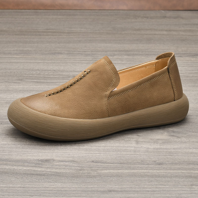 Men's Retro Comfortable Tendon Bottom Flat Pumps Men's Shoes