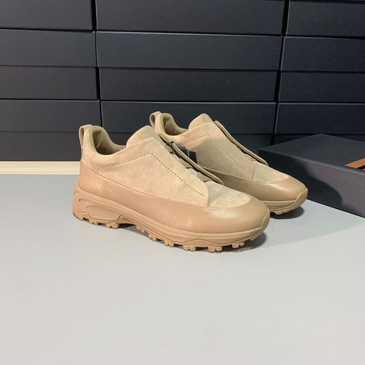 Men's Z Elastic Band Thick Bottom Business Casual Shoes