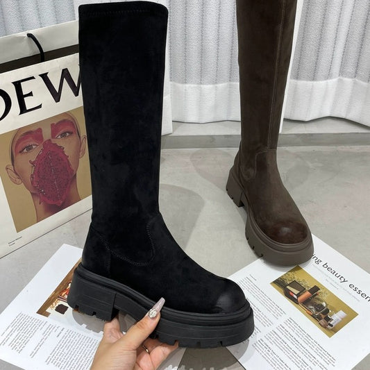 Women's Increasing Skinny Small High Leg Below Boots
