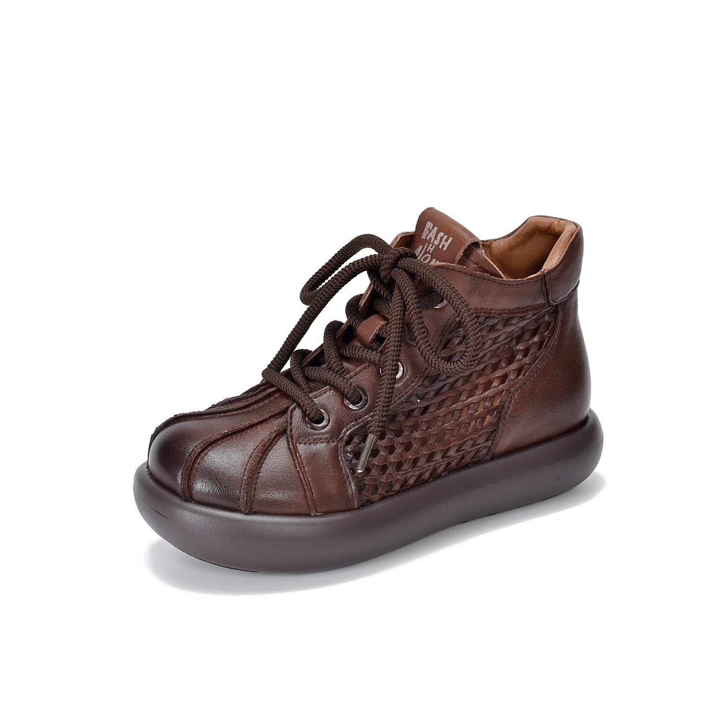 Fashion Retro Handmade Braided Short Roman Boots