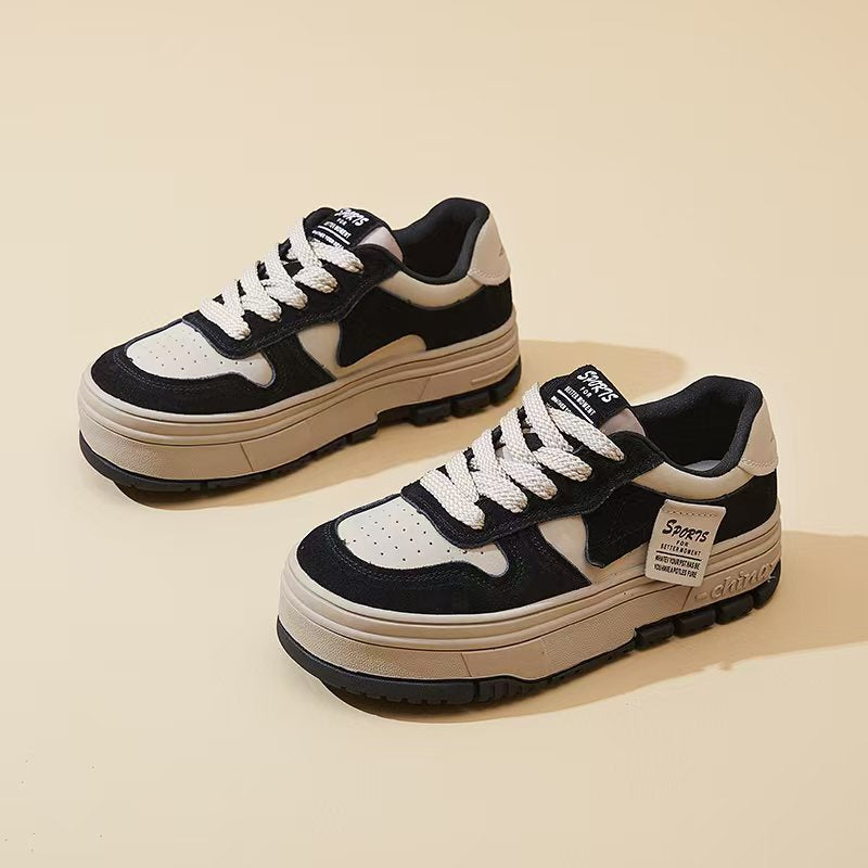 Women's Sports Black White Panda Popular Leisure Women's Casual Shoes